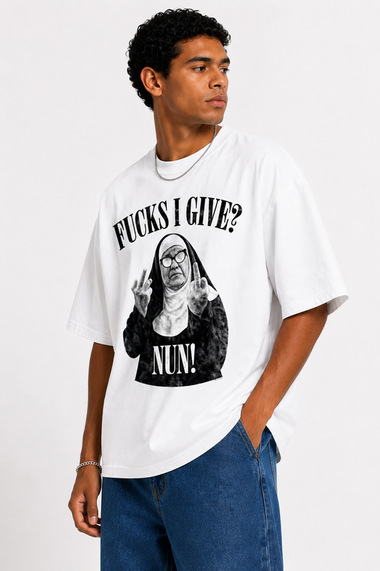 Fucks i give? Oversized tee