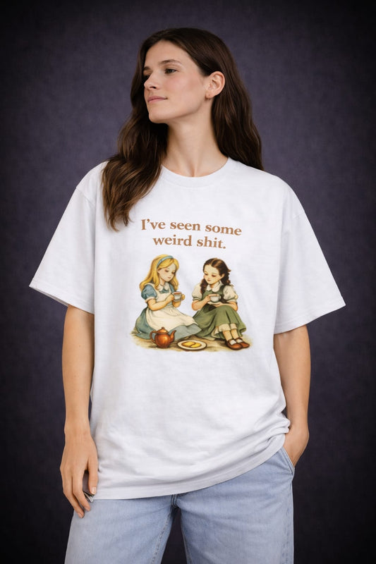 Tea & Trauma-Oversized tee