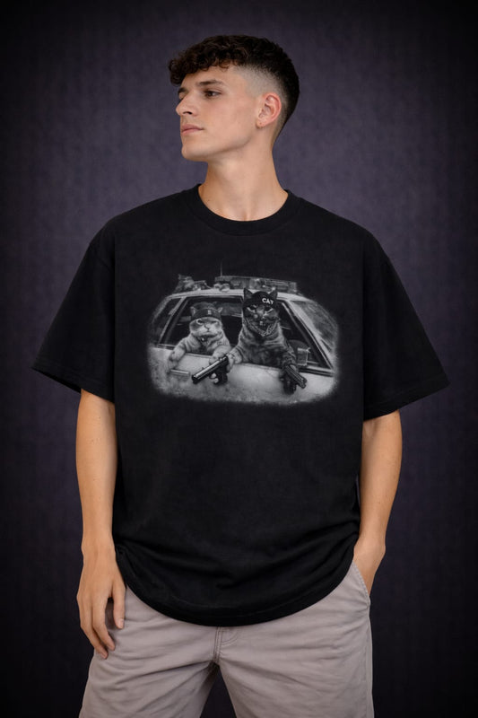 Fur Real Gang-Oversized tee