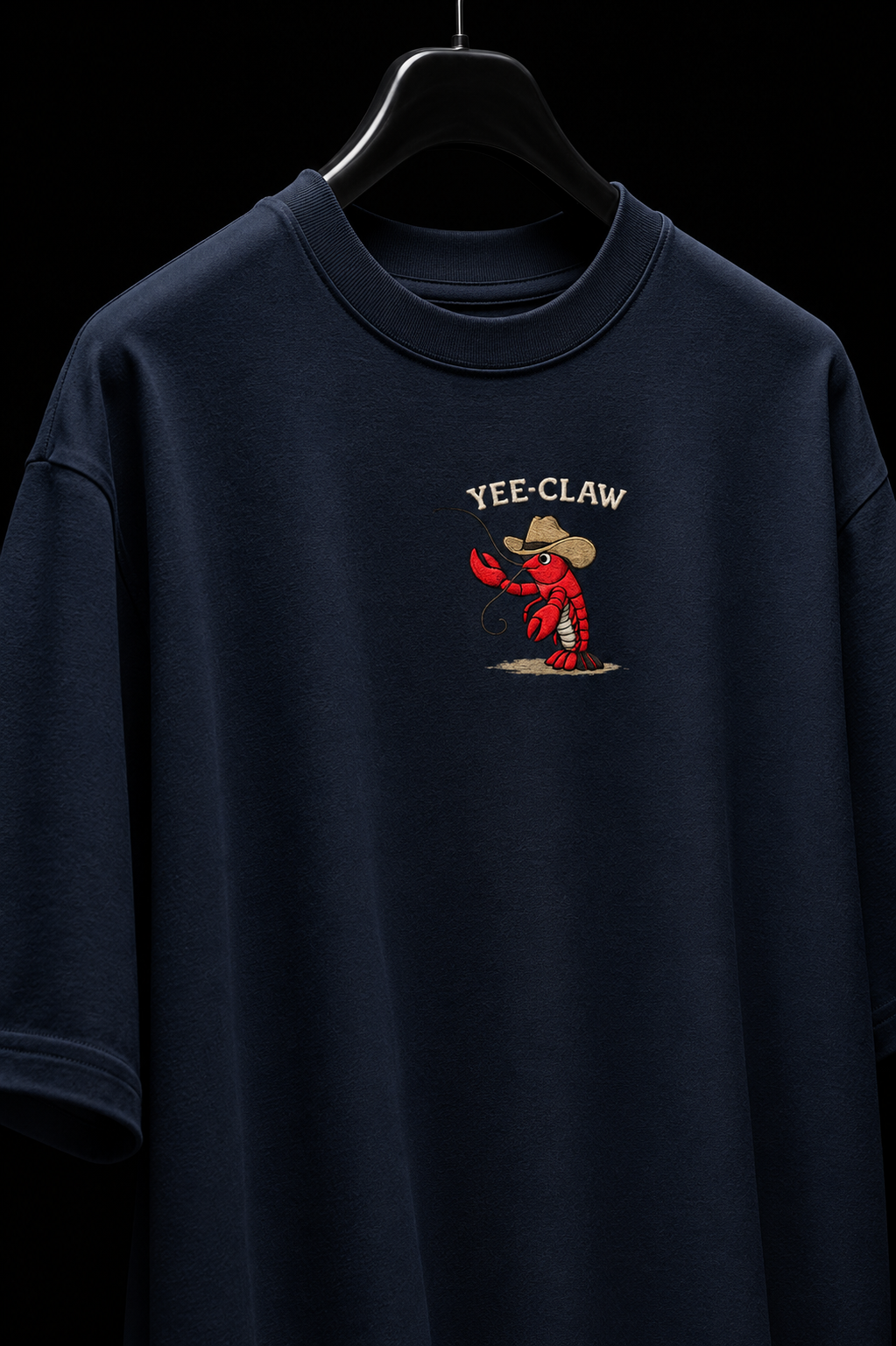 Yee-Claw Embroidered Oversized Tee