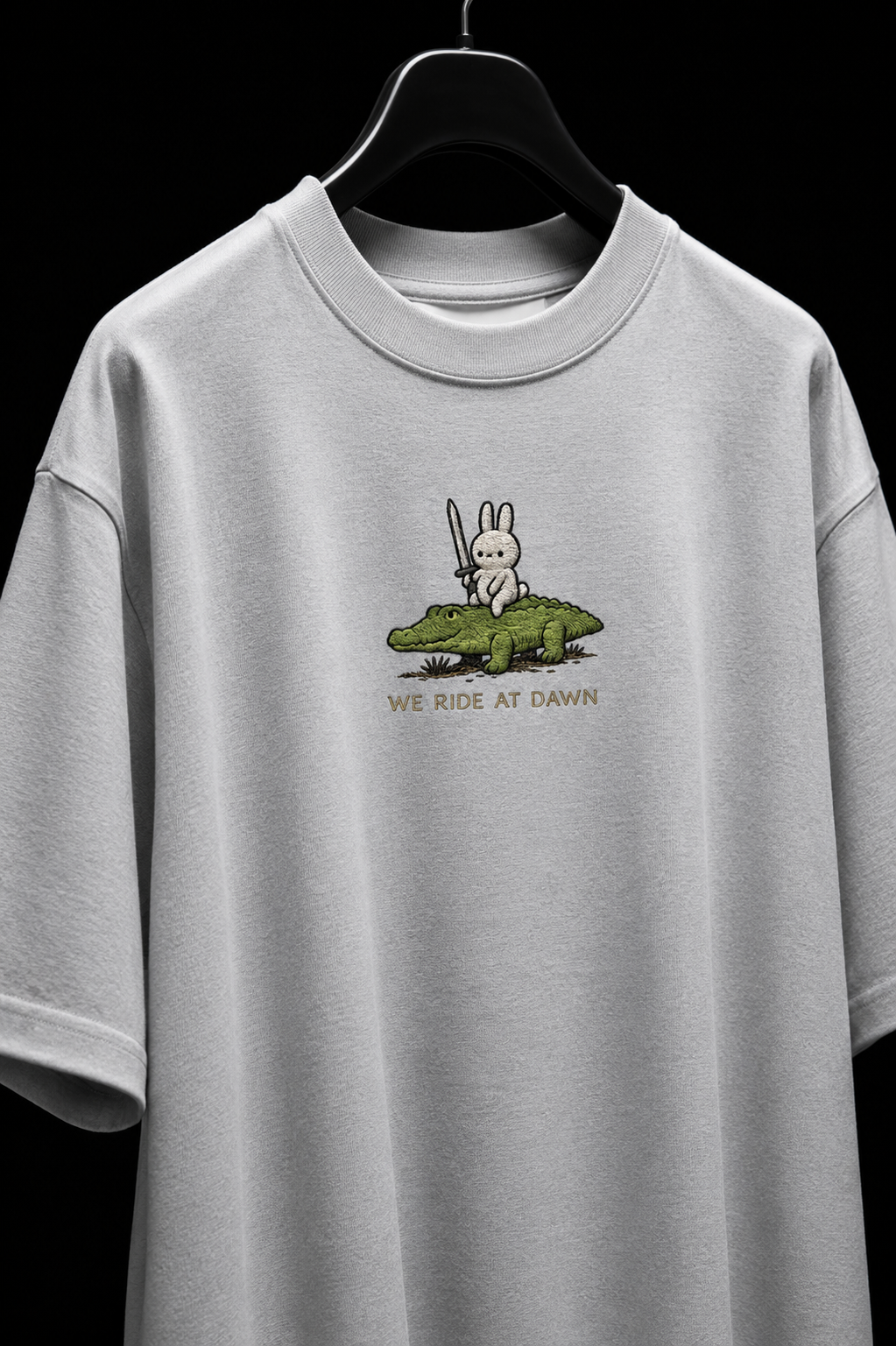 Yee-Claw Embroidered Oversized Tee