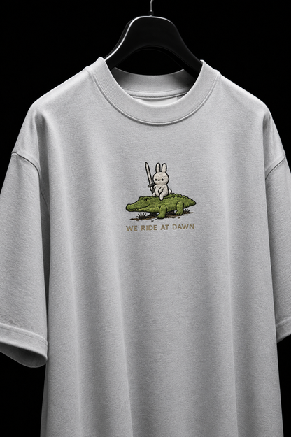 Yee-Claw Embroidered Oversized Tee