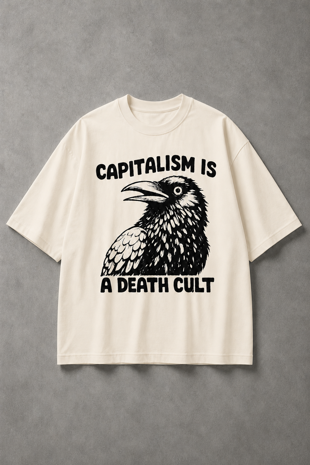 Capitalism-Oversized tee