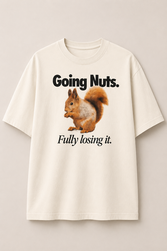 Going Nut-Oversized tee