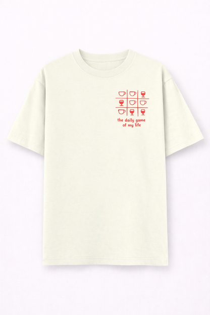 The daily game-Oversized tee