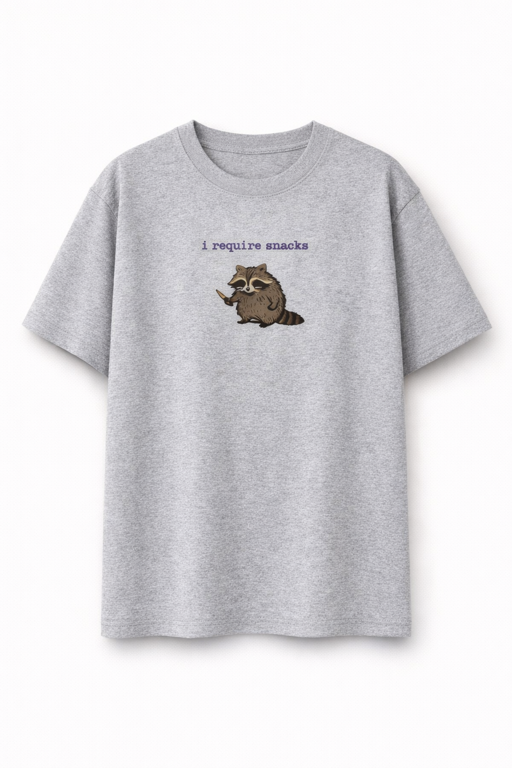 I require Snack-Oversized Tee