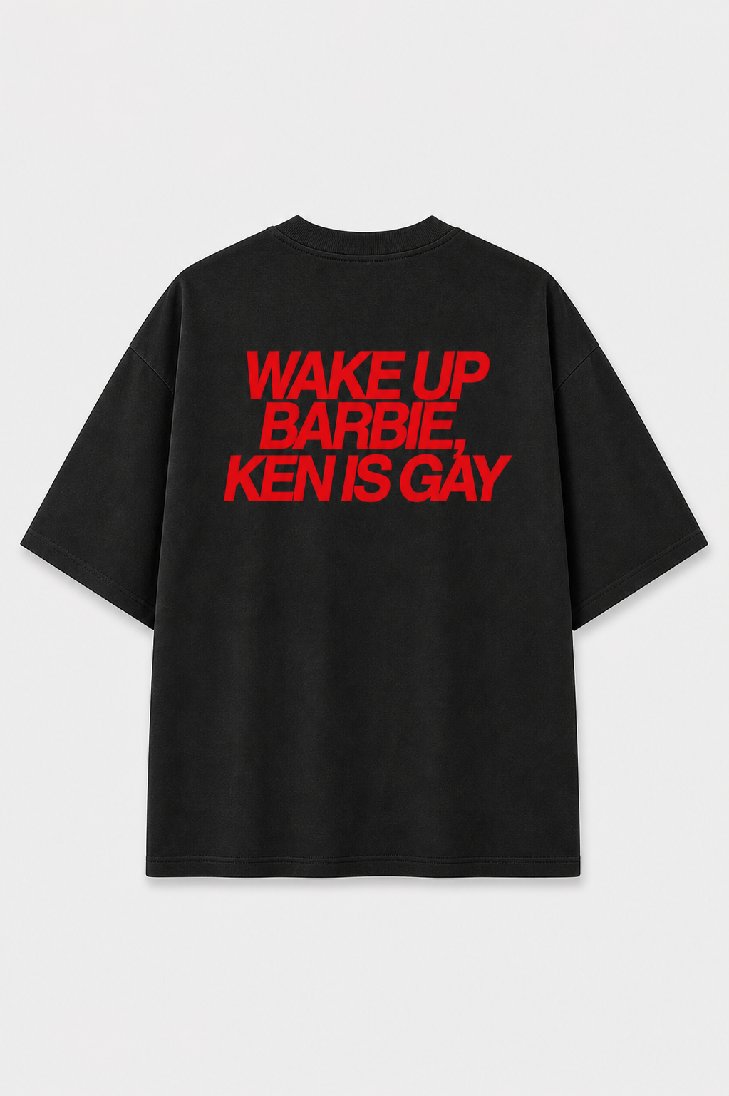 Wake Up Barbie-Oversized Tee