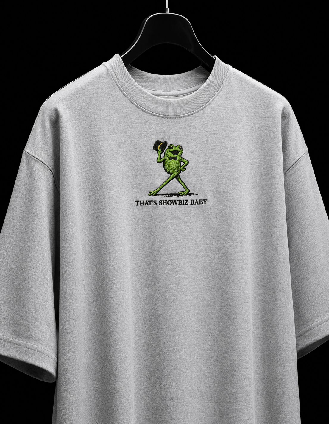 Showbiz Baby Embroidered Oversized Tee