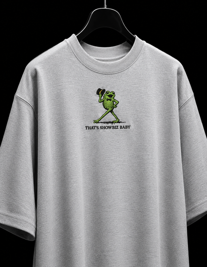 Showbiz Baby Embroidered Oversized Tee