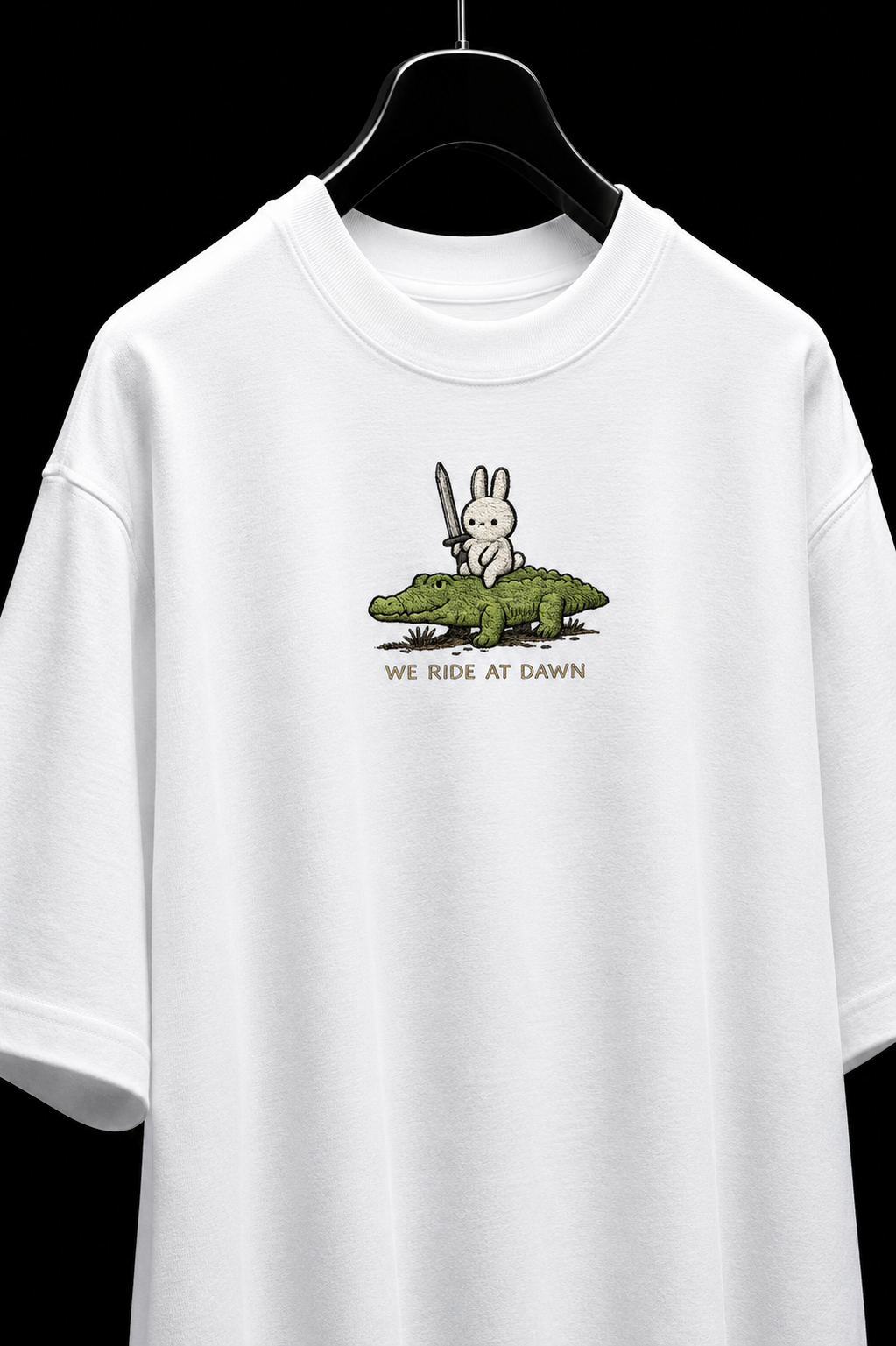 Yee-Claw Embroidered Oversized Tee