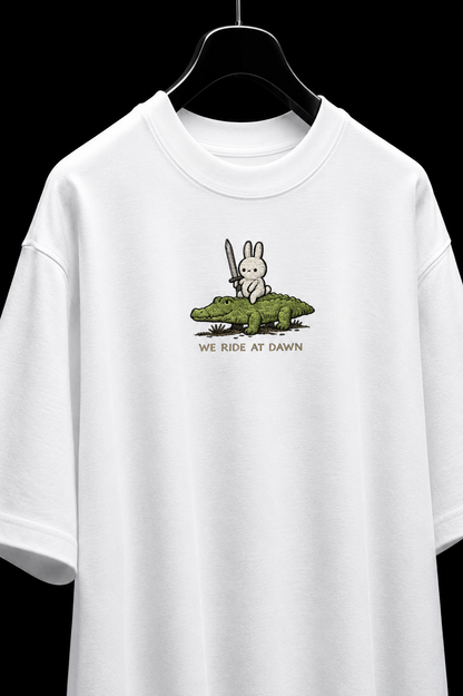 Yee-Claw Embroidered Oversized Tee