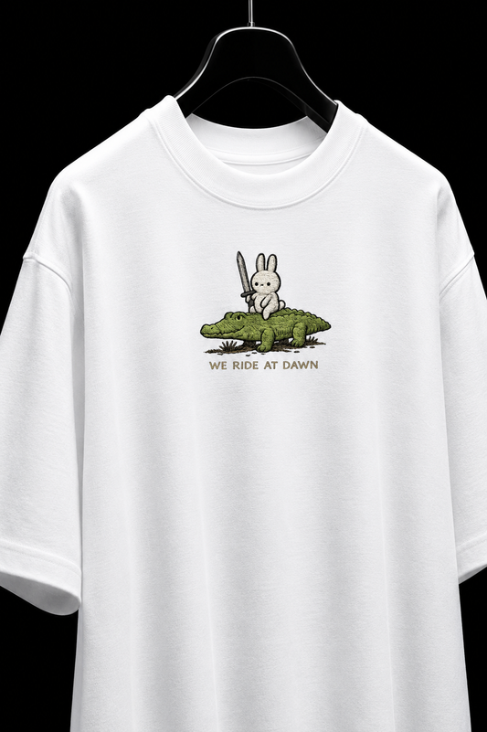 Yee-Claw Embroidered Oversized Tee