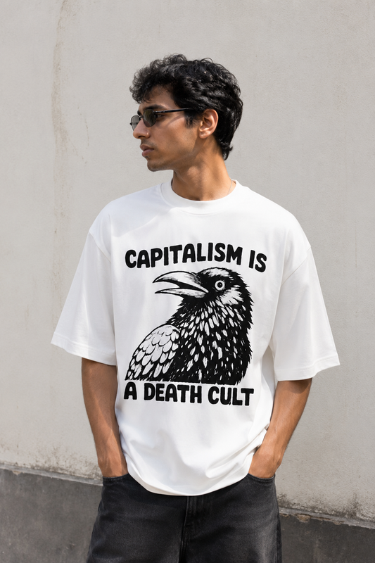 Capitalism-Oversized tee