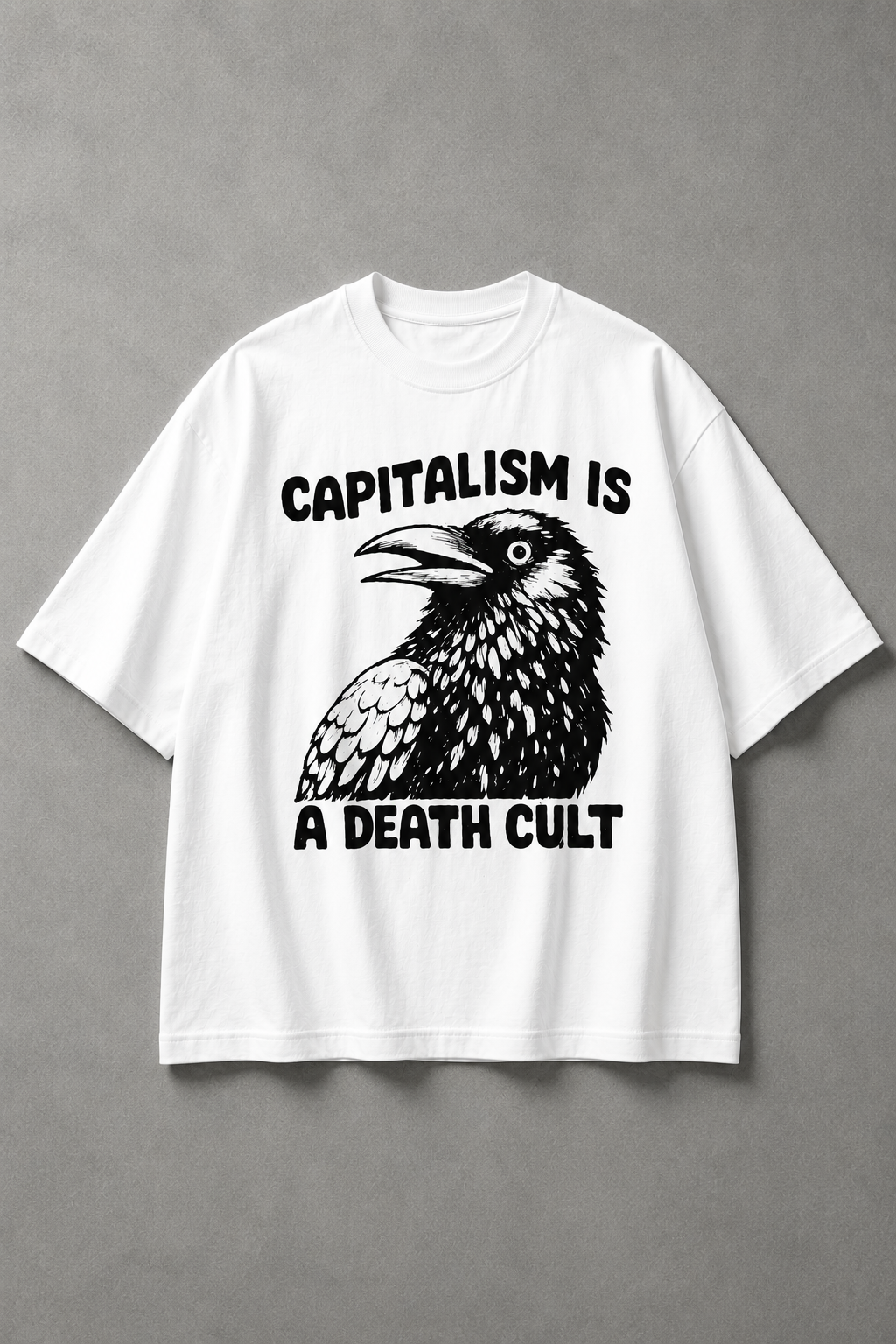 Capitalism-Oversized tee
