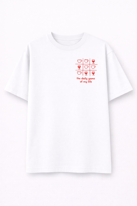 The daily game-Oversized tee