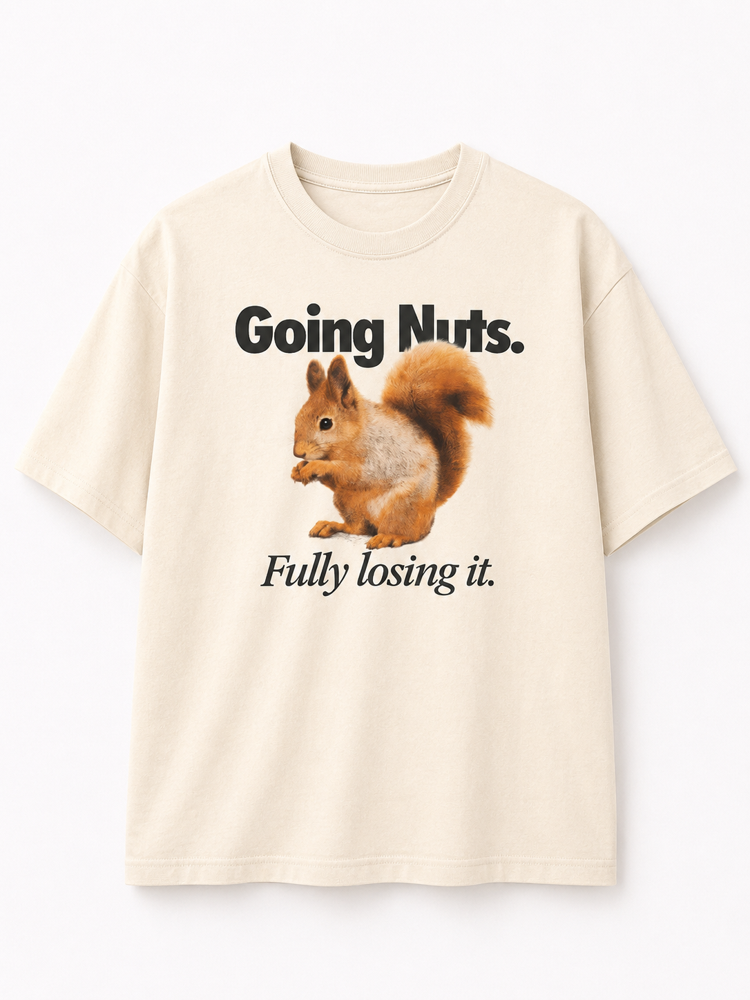 Going Nut-Oversized tee