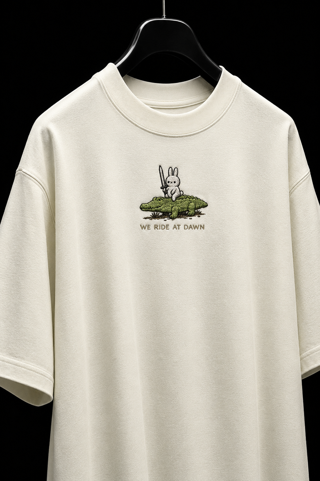 Yee-Claw Embroidered Oversized Tee