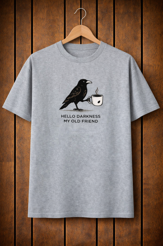 Hello Darkness-Oversized tee