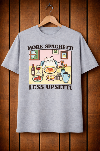 More spaghetti-Oversized tee