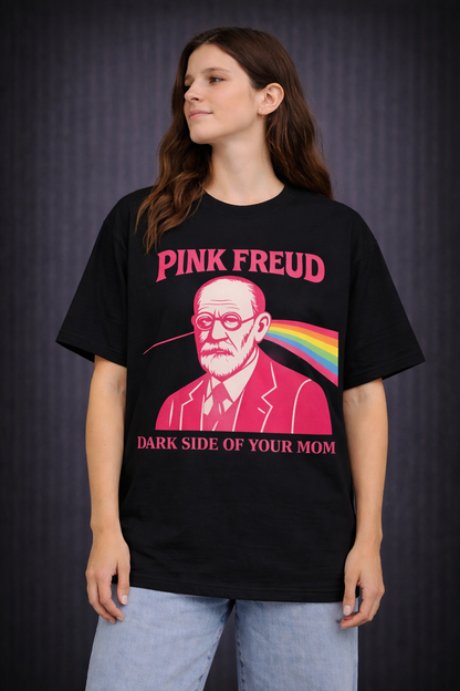 Pink Freud-Oversized tee