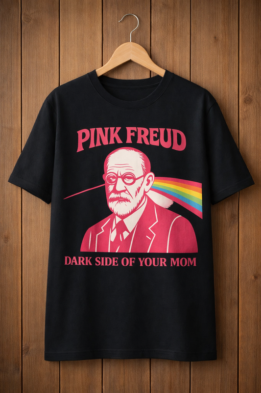 Pink Freud-Oversized tee