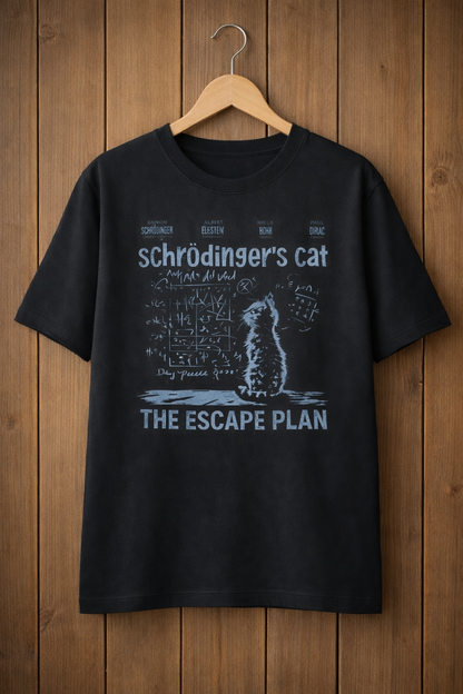 Schrodinger's Cat-Oversized Tee