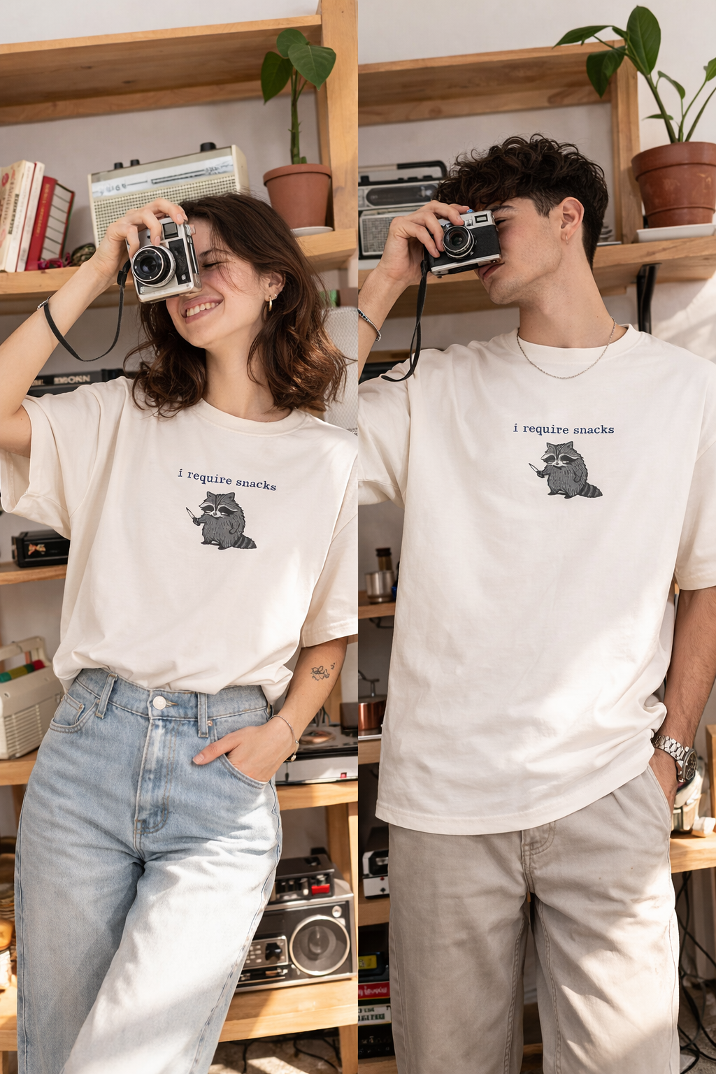 I require Snack-Oversized Tee