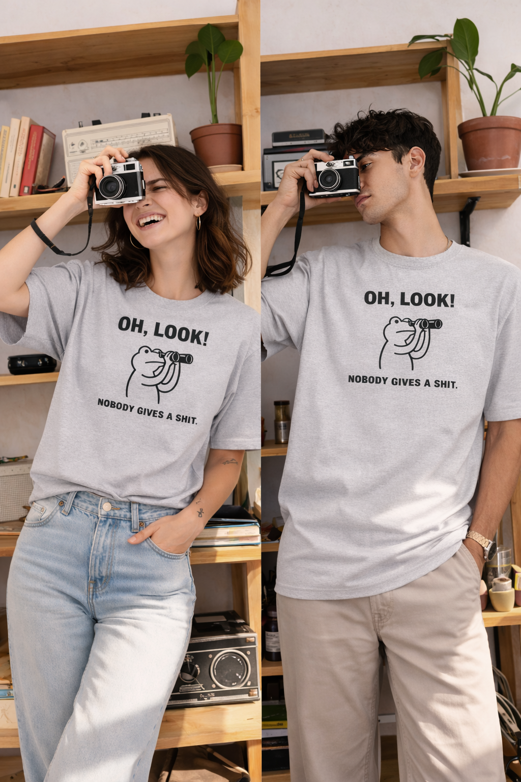 Nobody Gives a Shit-Oversized Tee