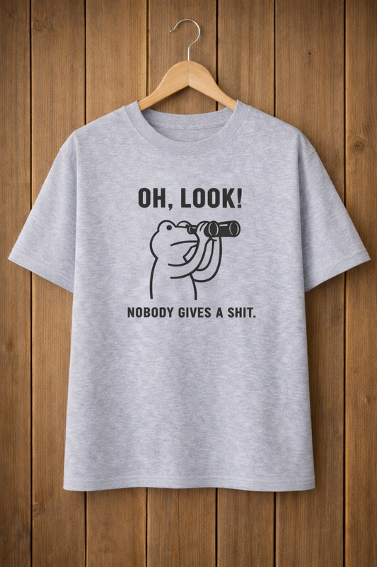 Nobody Gives a Shit-Oversized Tee