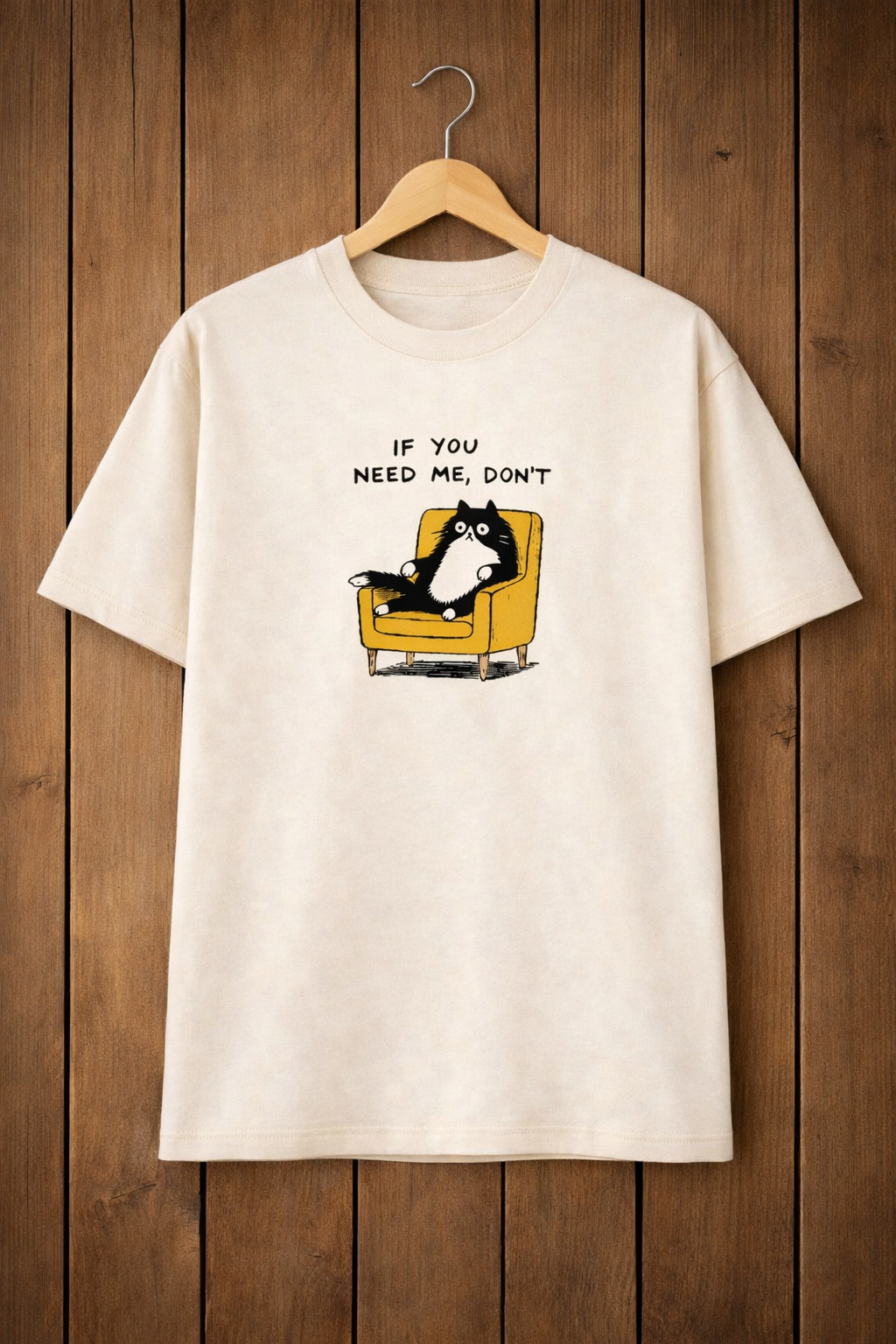 If You Need Me-Oversized Tee