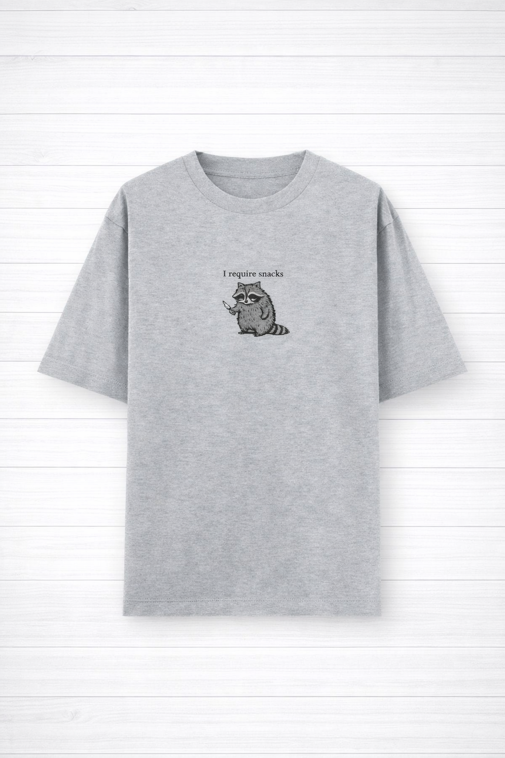 I require Snack-Oversized Tee