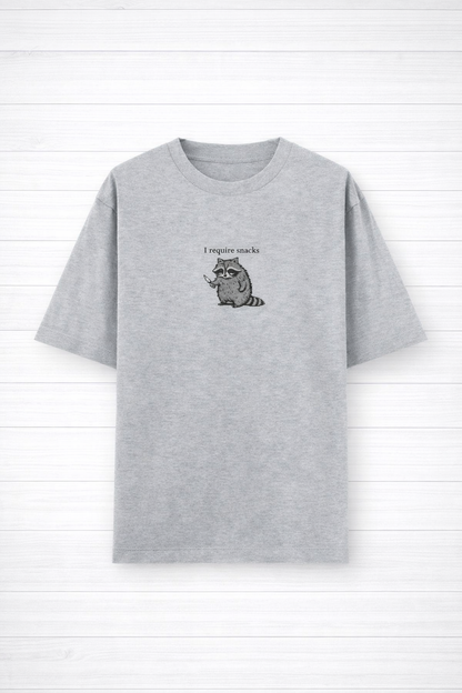 I require Snack-Oversized Tee