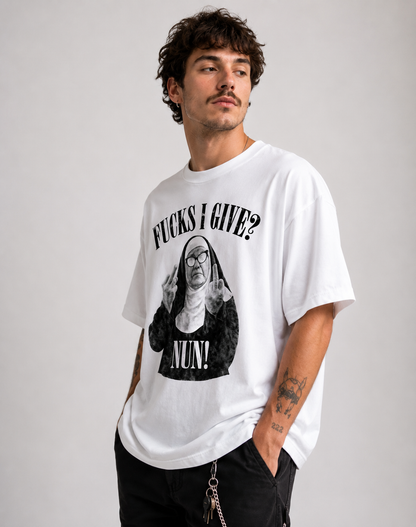 Fucks i give? Oversized tee