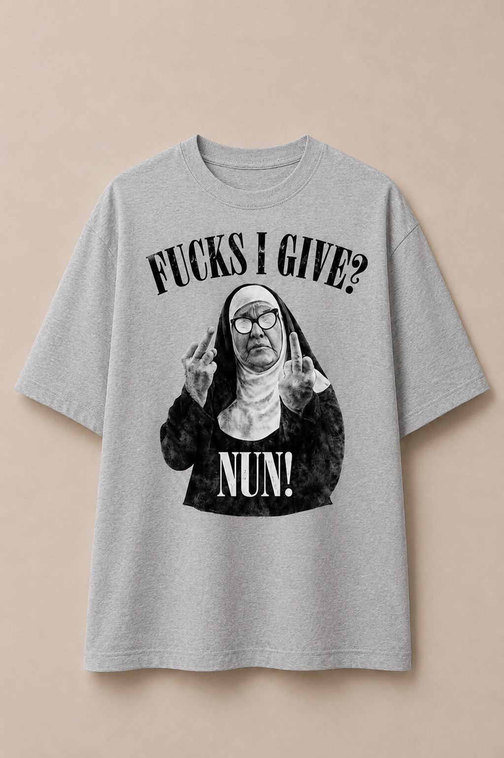 Fucks i give? Oversized tee