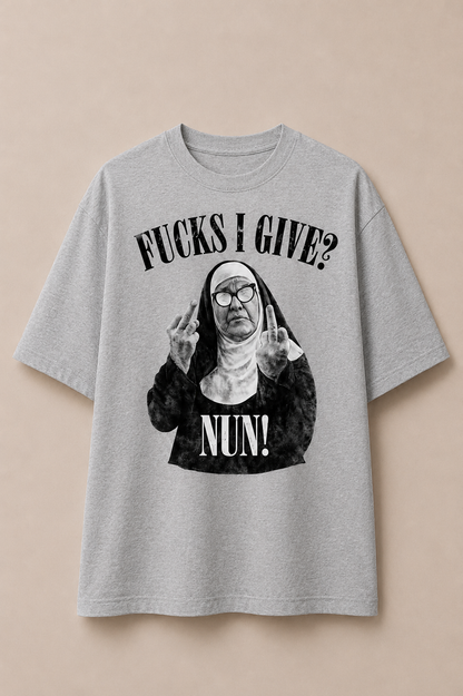 Fucks i give? Oversized tee