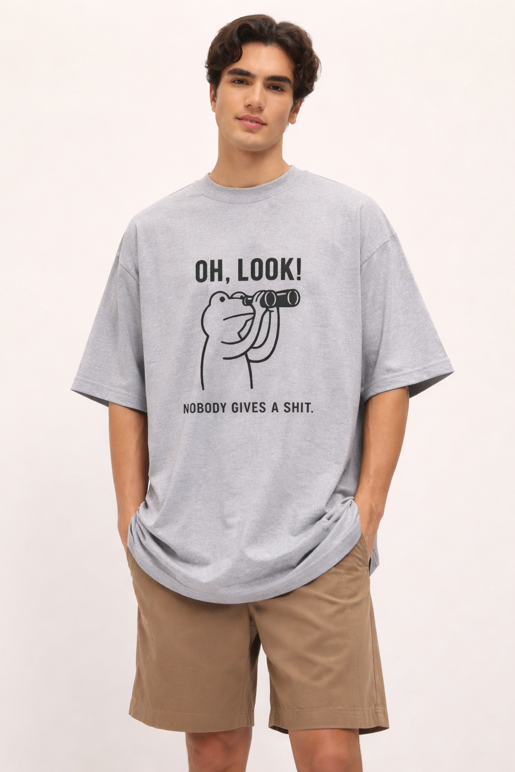 Nobody Gives a Shit-Oversized Tee