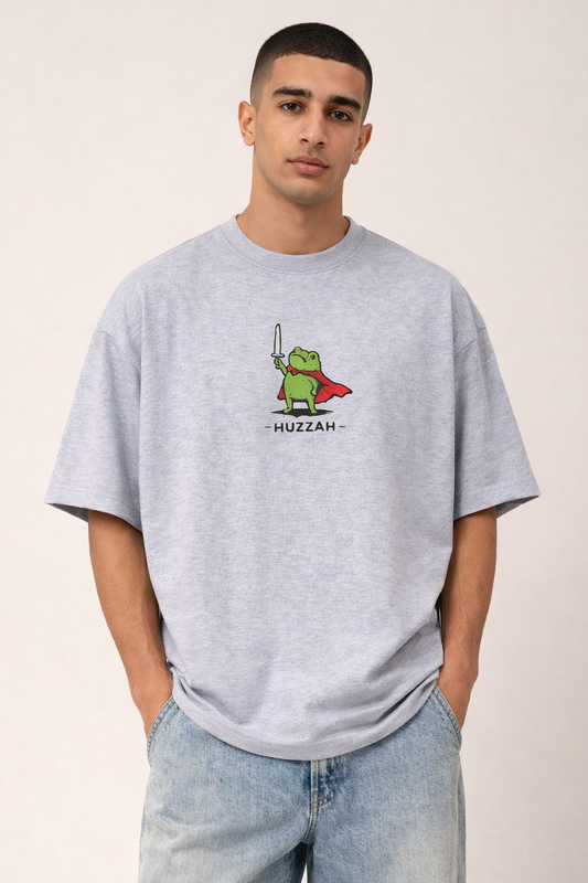 Huzzah-Oversized Tee