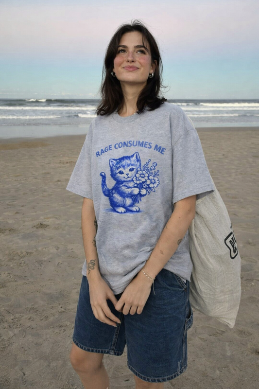 Rage consumes me-Oversized tee