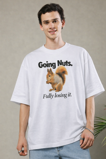 Going Nut-Oversized tee