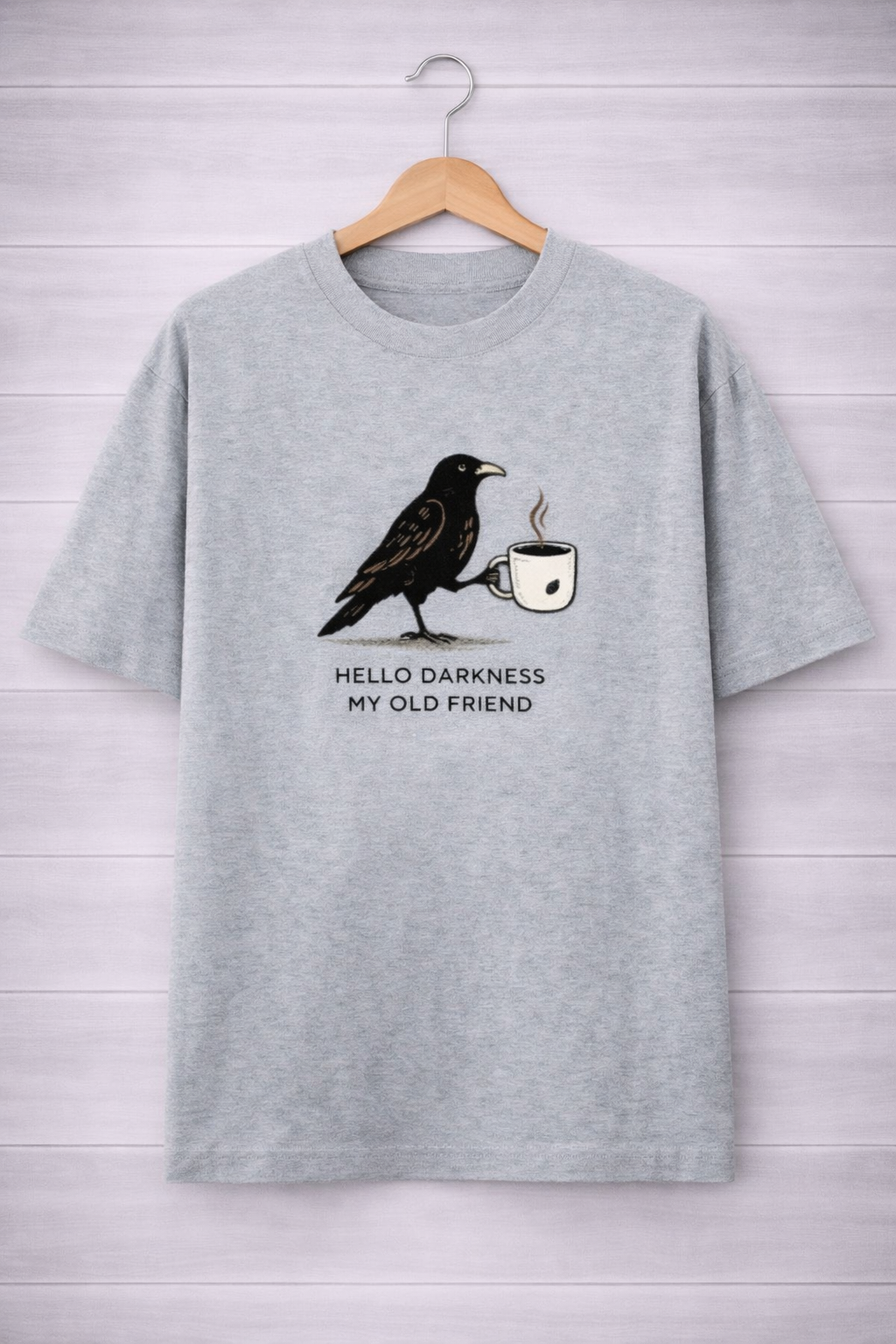 Hello Darkness-Oversized tee