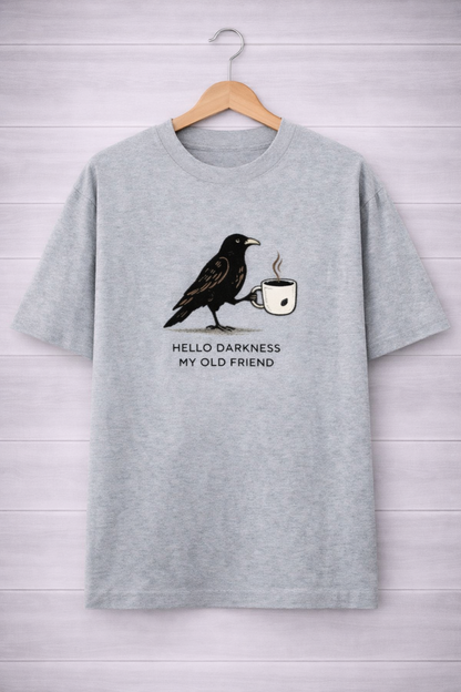 Hello Darkness-Oversized tee