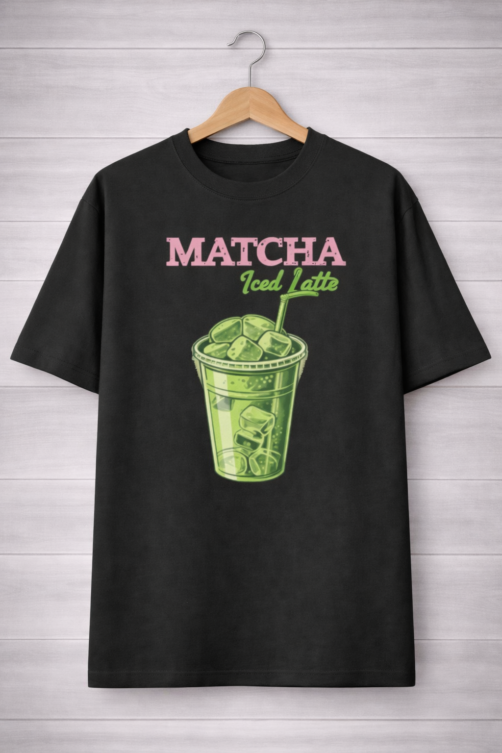 Matcha Mood-Oversized tee