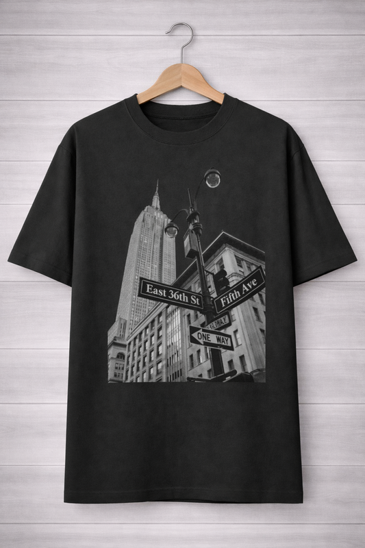 Midnight Manhattan-Oversized tee