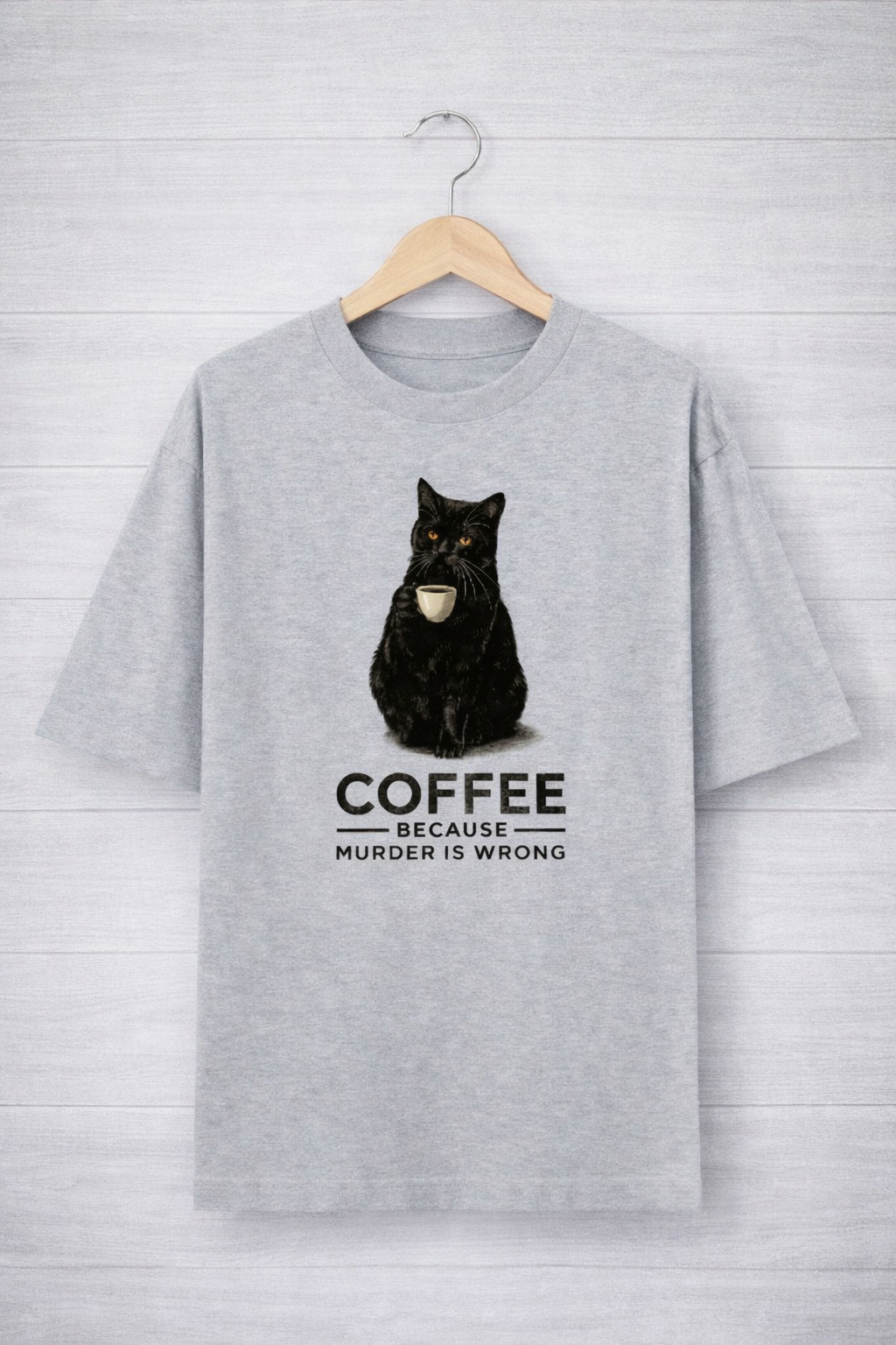 Murder is Wrong-Oversized tee