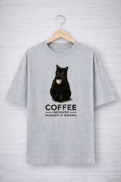 Murder is Wrong-Oversized tee