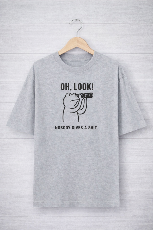 Nobody Gives a Shit-Oversized Tee