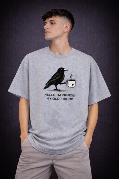 Hello Darkness-Oversized tee