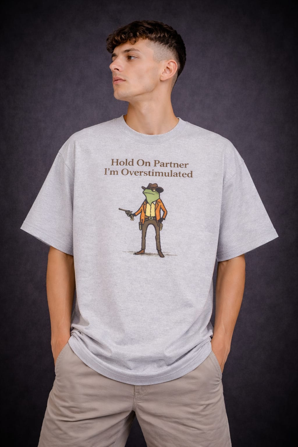 I'm Overstimulated-Oversized tee