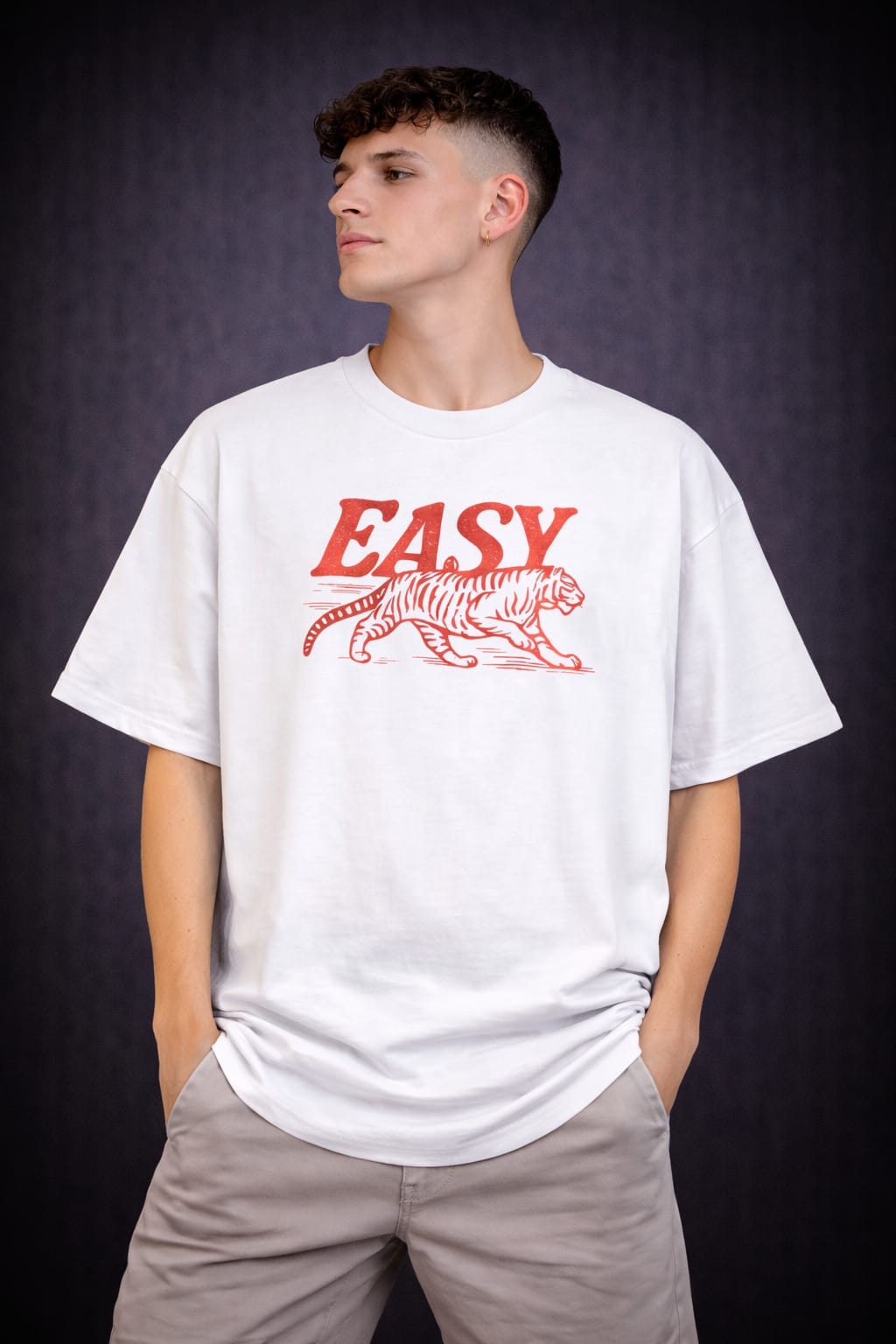 Easy Tiger-Oversized tee