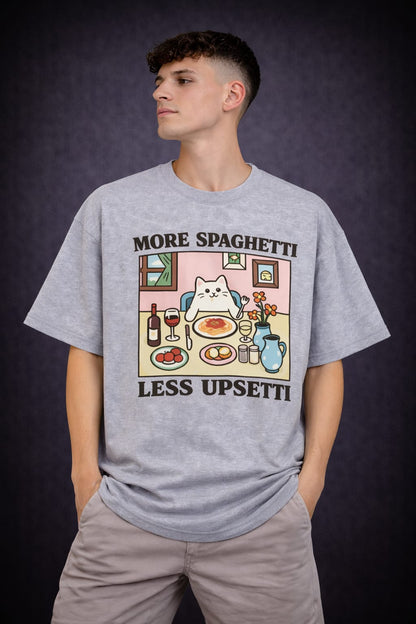 More spaghetti-Oversized tee